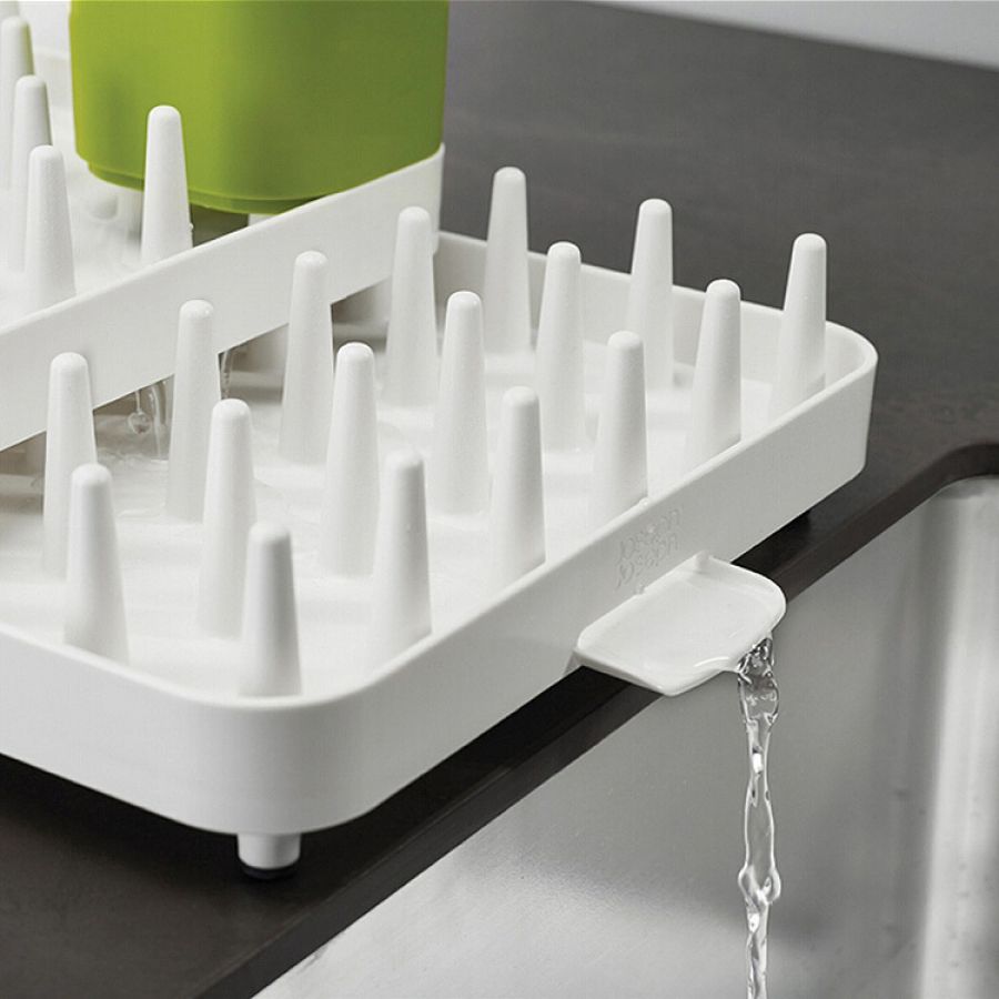 Adjustable Dish Drain Rack And Storage Holder